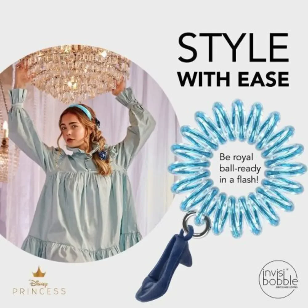 Invisibobble Traceless Spiral Hair‎ Ties Strong Elastic Grip Coil Hair - 5 Pack